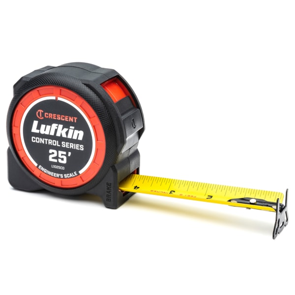 1-3/16" x 25' Command Control Series™ Yellow Clad Engineers Tape Measure