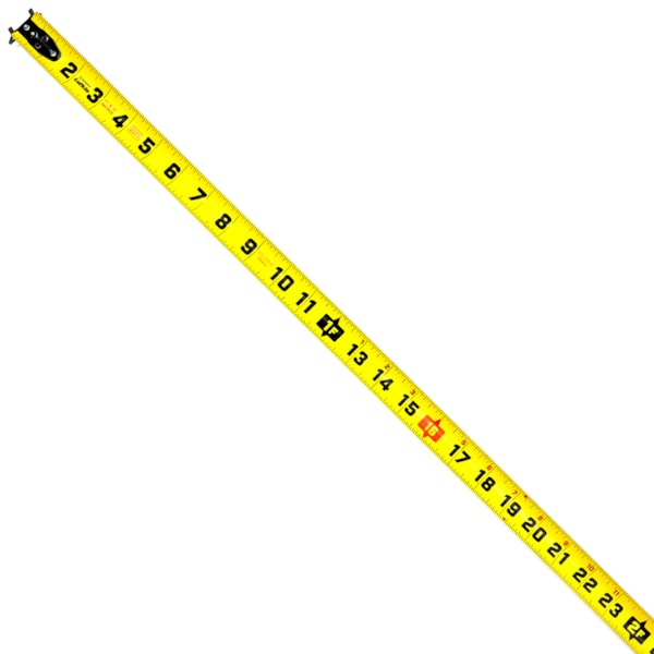 1-3/16" x 25' Command Control Series™ Yellow Clad Engineers Tape Measure