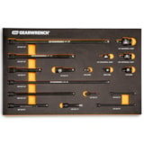 17 pc. 1/4", 3/8", 1/2" Impact Drive Tool Accessories Set with EVA Foam Tray thumbnail 1