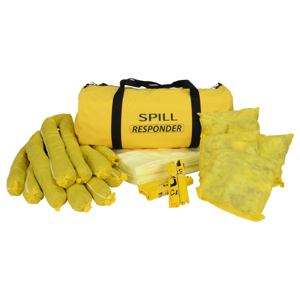 Hazmat Duffel Bag Sorbent Spill Kit 13.75 gal. Capacity