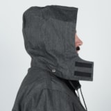 35" Jacket with Snap Hood thumbnail 3