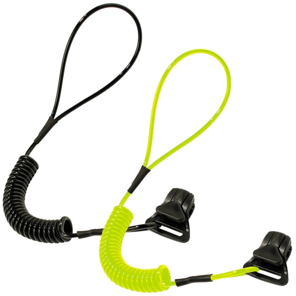 Squids® 3158 Hi-Vis 2 lb. Coil Hard Hat Lanyard