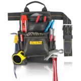 10 Pocket Carpenter's Leather Nail & Tool Bag thumbnail 1