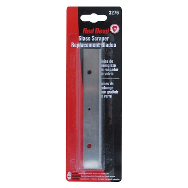 Scraper Replacement Blade, 2-3/4 in W, Compatible With 3226 Glass Scraper, Steel