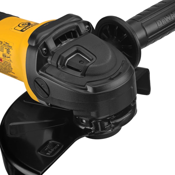 7 in. Brushless Small Angle Grinder, Rat Tail, with Kickback Brake, No Lock, Pipeline Cover (corded)