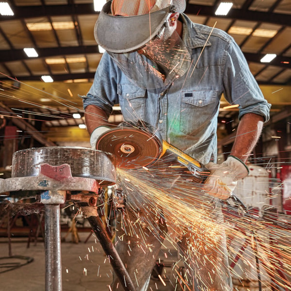 7 in. Brushless Small Angle Grinder, Rat Tail, with Kickback Brake, No Lock, Pipeline Cover (corded)