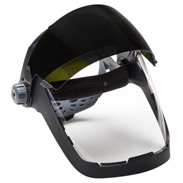 QUAD 500™ Premium Multi-Purpose Ratcheting Face Shield Shade 5IR