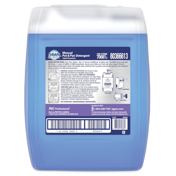 5 gal. Manual Pot & Pan Dish Detergent