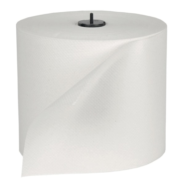 White Basic Paper Wiper Roll 4/Case
