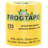 24MM x 55M 225 Gold Performance Adhesion Masking Tape 8/Pack thumbnail 1