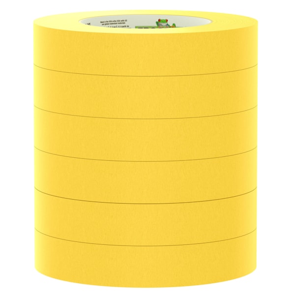 24MM x 55M 225 Gold Performance Adhesion Masking Tape 8/Pack