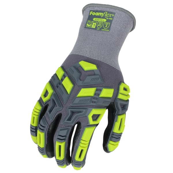 TPR Nitrile Coated Impact Gloves