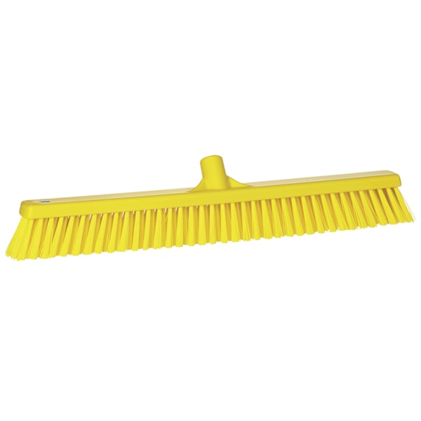 24" Soft & Stiff Bristle Broom