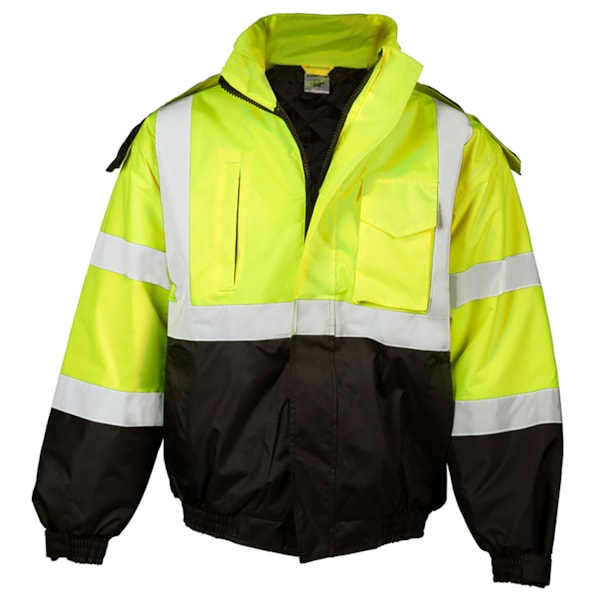 Class 3 Reflective Hi-Vis Economy Traffic Safety Bomber Jacket