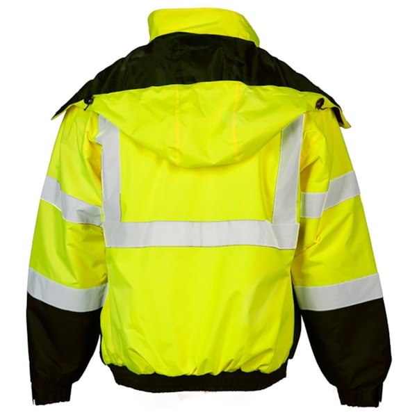 Class 3 Reflective Hi-Vis Economy Traffic Safety Bomber Jacket