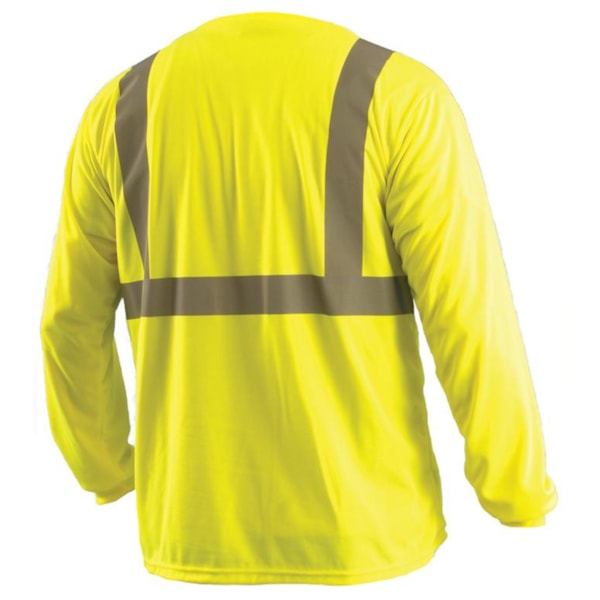 Class 2 Hi-Vis Classic Long Sleeve Traffic Safety T-Shirt