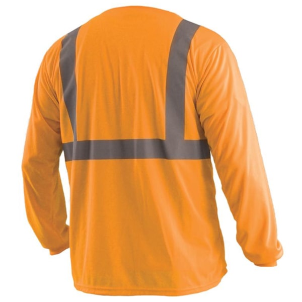 Class 2 Hi-Vis Classic Long Sleeve Traffic Safety T-Shirt