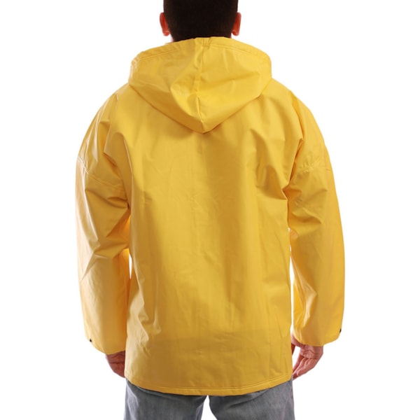 DuraScrim Self-Extinguishing PVC/Polyester Jacket with Attached Hood