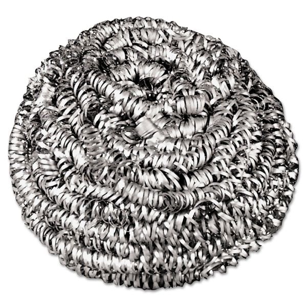Heavy-Duty Stainless Steel Scrubber 72/Case