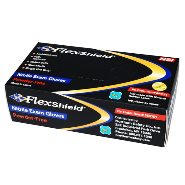 4 Mil Powder-Free Nitrile Exam Gloves