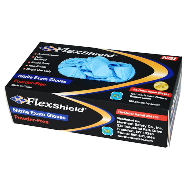 4 Mil Powder-Free Nitrile Exam Gloves