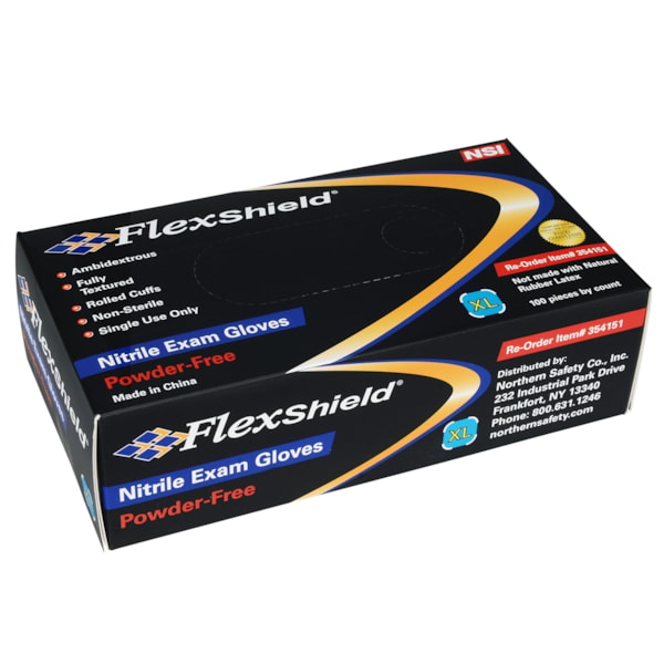 4 Mil Powder-Free Nitrile Exam Gloves