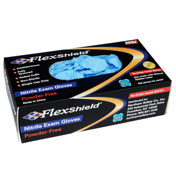 4 Mil Powder-Free Nitrile Exam Gloves