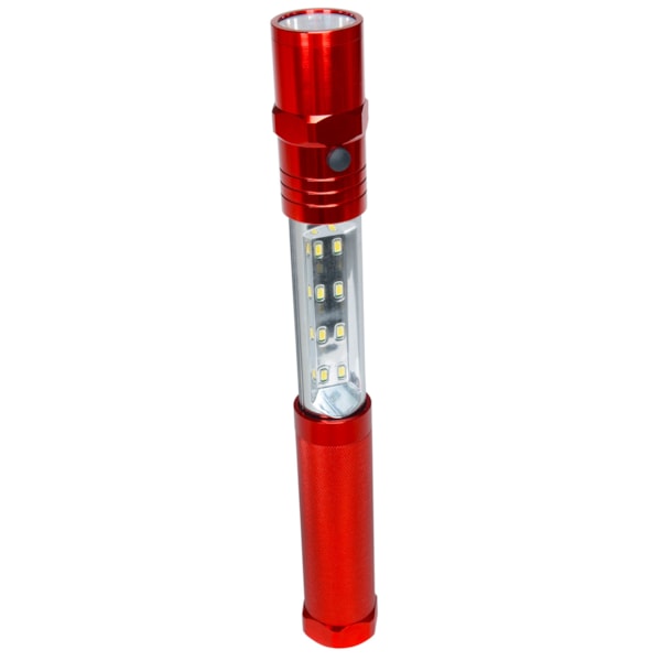 LED Flashlight with Sliding Work light