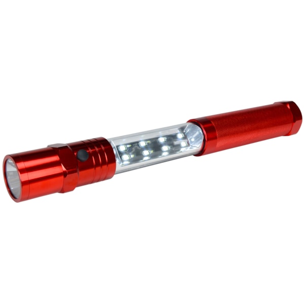 LED Flashlight with Sliding Work light