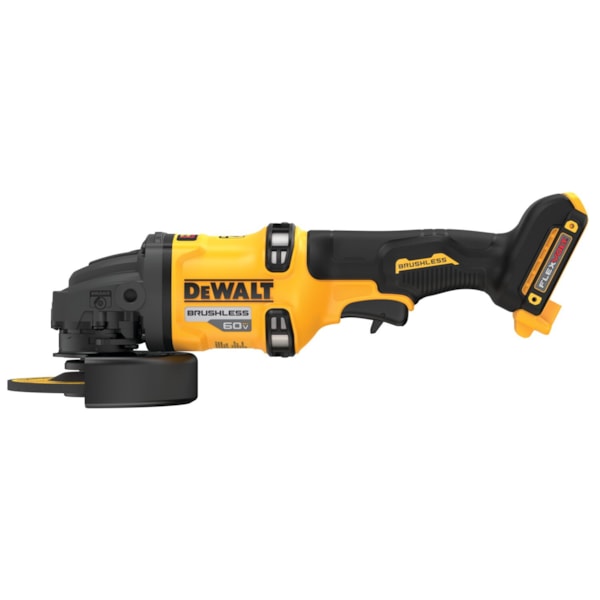 FLEXVOLT® 60V MAX* Brushless 4-1/2 in. - 6 in. Cordless Grinder with Kickback Brake (Tool Only)