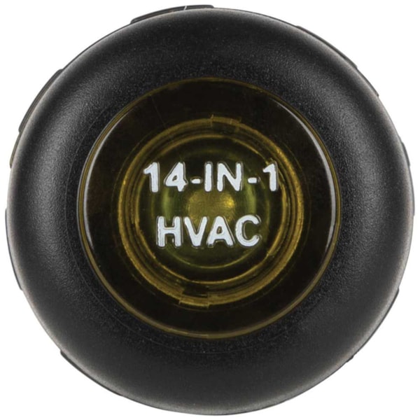 14-in-1 HVAC Adjustable-Length Impact Screwdriver with Flip Socket
