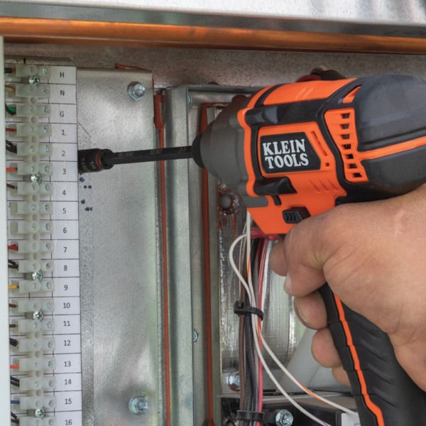 14-in-1 HVAC Adjustable-Length Impact Screwdriver with Flip Socket