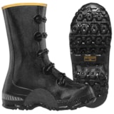ZXT Buckle Overshoe Deep Heel 14" Black thumbnail 1
