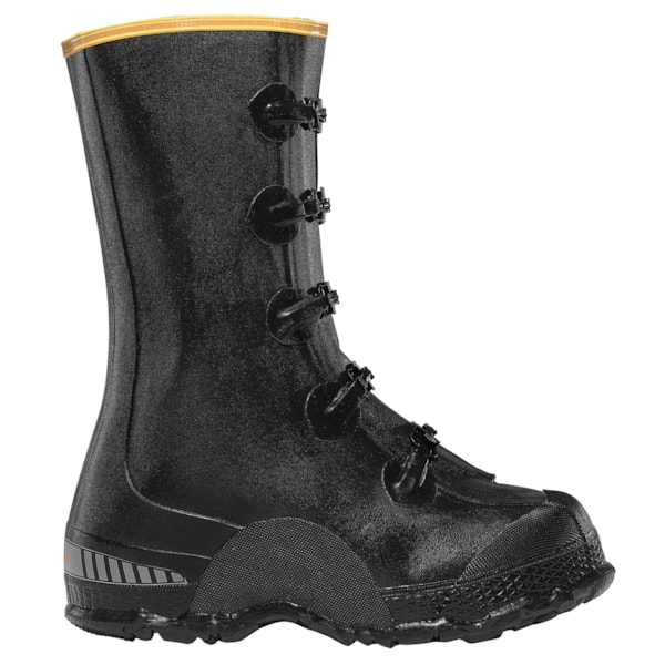 ZXT Buckle Overshoe Deep Heel 14" Black