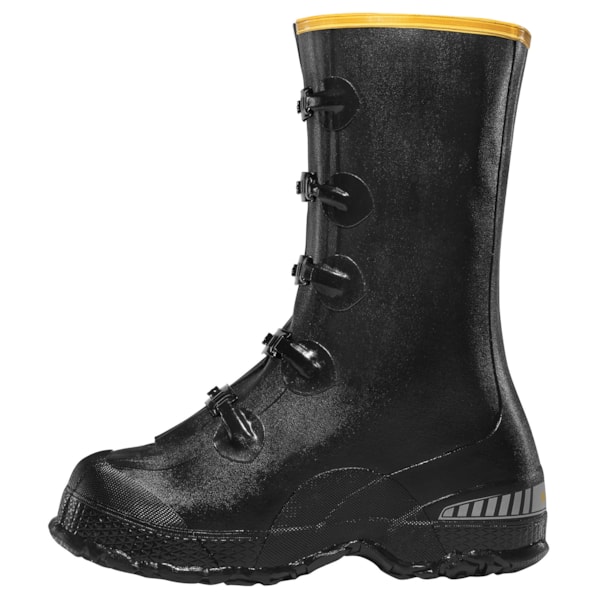 ZXT Buckle Overshoe Deep Heel 14" Black
