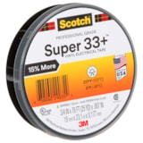 ¾ X 76’ Super 33+™ Vinyl Electrical Tape thumbnail 1