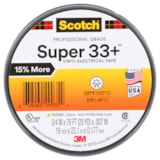 ¾ X 76’ Super 33+™ Vinyl Electrical Tape thumbnail 3