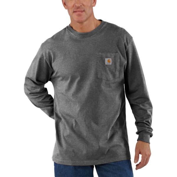 Men's Long Sleeve Loose Fit Heavyweight T-shirt