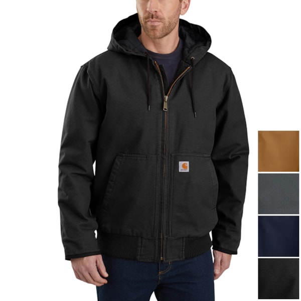 Men's Washed Duck Insulated Active Jacket