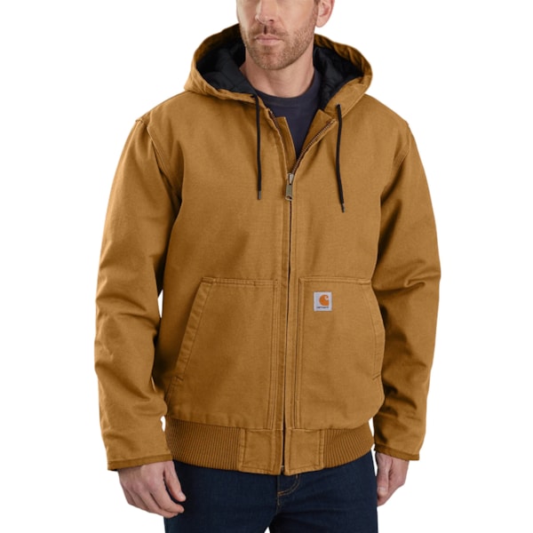 Men's Washed Duck Insulated Active Jacket