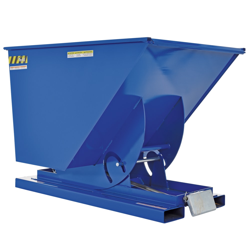D Style - Self-Dumping Steel Hoppers with Bumper Release