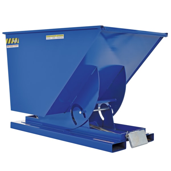 D Style - Self-Dumping Steel Hoppers with Bumper Release