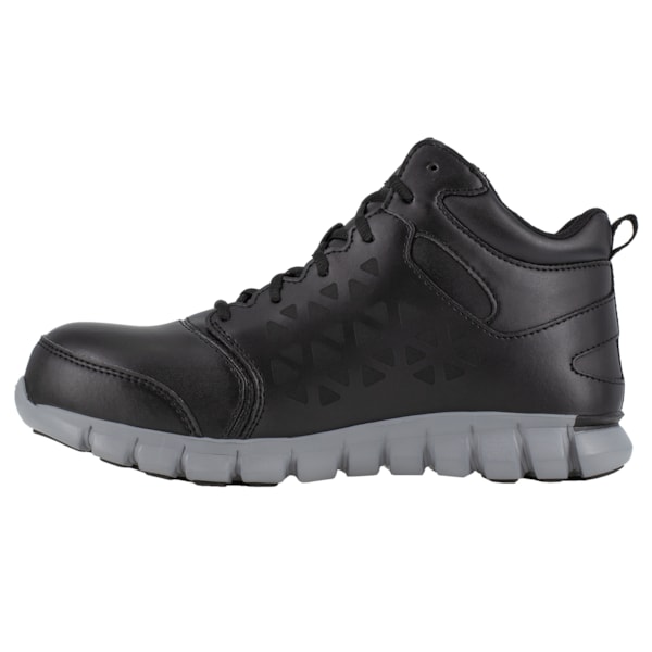 Men's Sublite Cushion Work Waterproof Composite Toe Electrical Hazard Black Athletic Hi Top