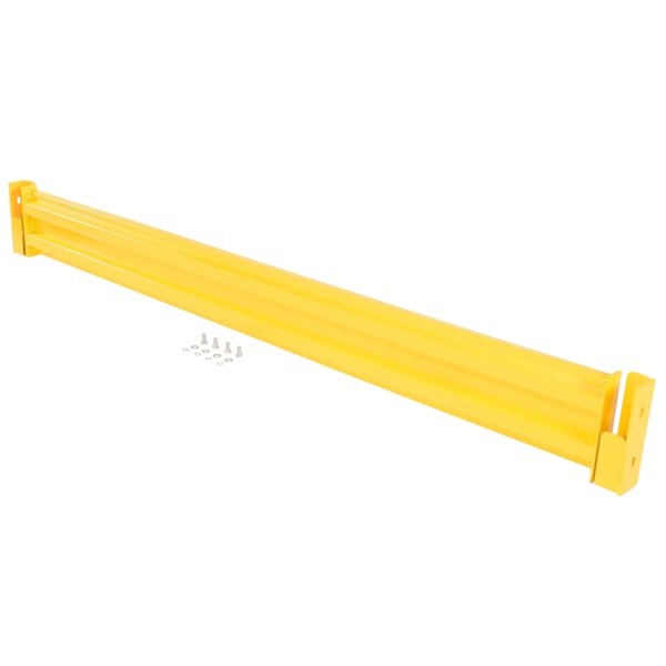 Steel 2 Ribbed Drop In Style Guard Rail 89.875 In. Length Yellow
