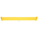 Steel 2 Ribbed Drop In Style Guard Rail 89.875 In. Length Yellow thumbnail 3