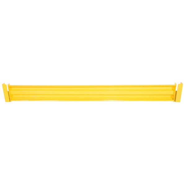 Steel 2 Ribbed Drop In Style Guard Rail 89.875 In. Length Yellow