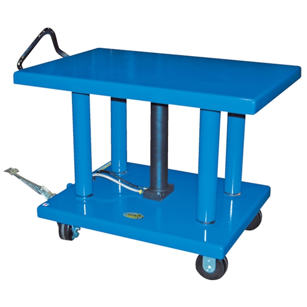 Steel Hydraulic Post Table 48 In. x 48 In. 