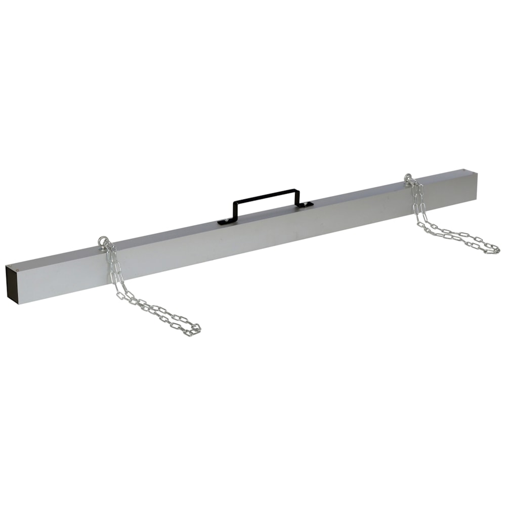 Heavy Duty Hanging Magnetic Sweepers 3 In. x 76 In. x 7 In. 75 Lb. Capacity Silver