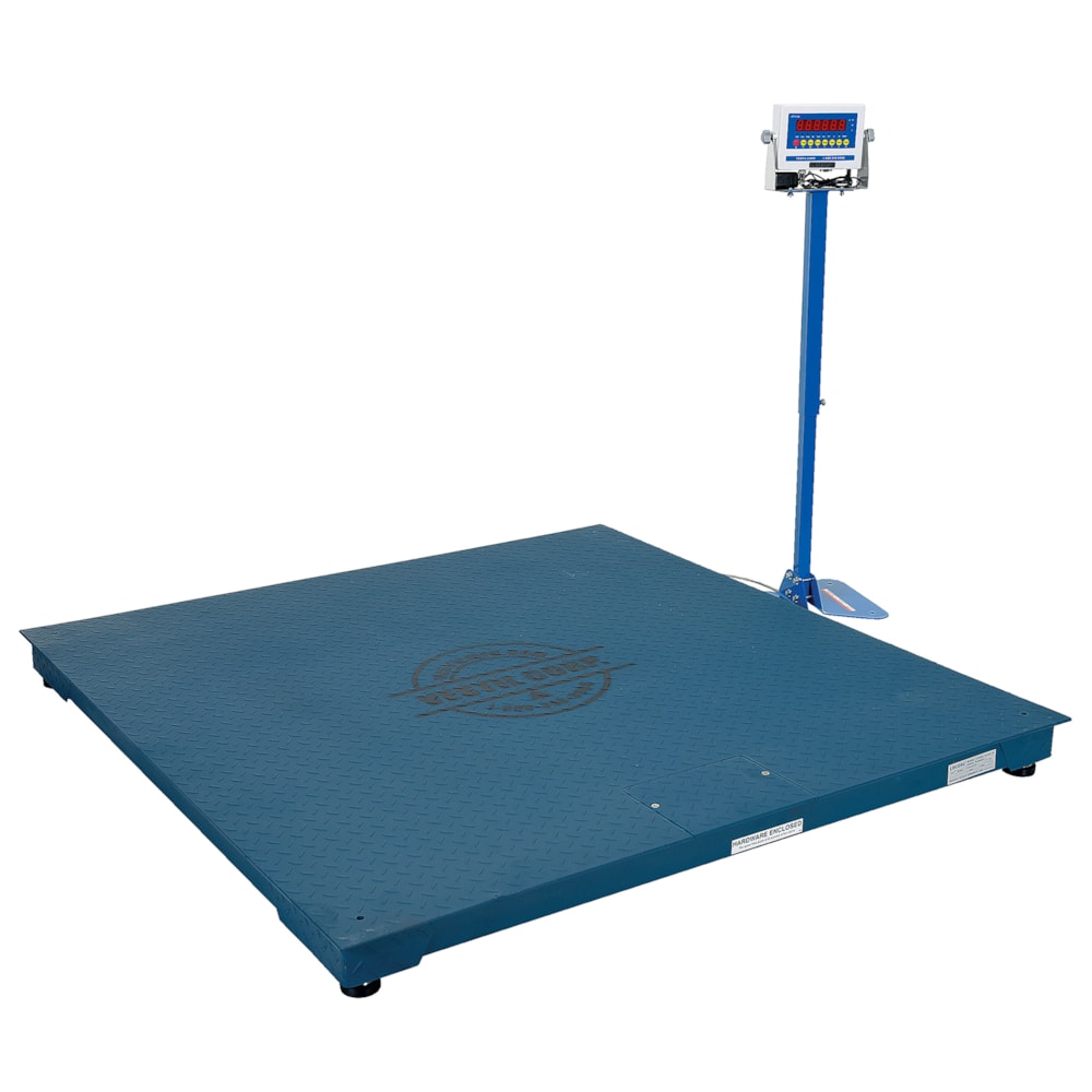 Steel Electronic Digital Floor Scale 60 In. x 60 In. x 4-1/2 In. 