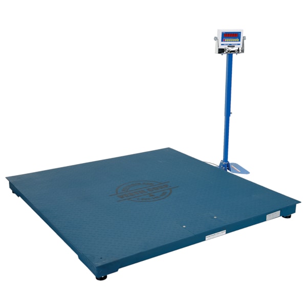 Steel Electronic Digital Floor Scale 60 In. x 60 In. x 4-1/2 In. 